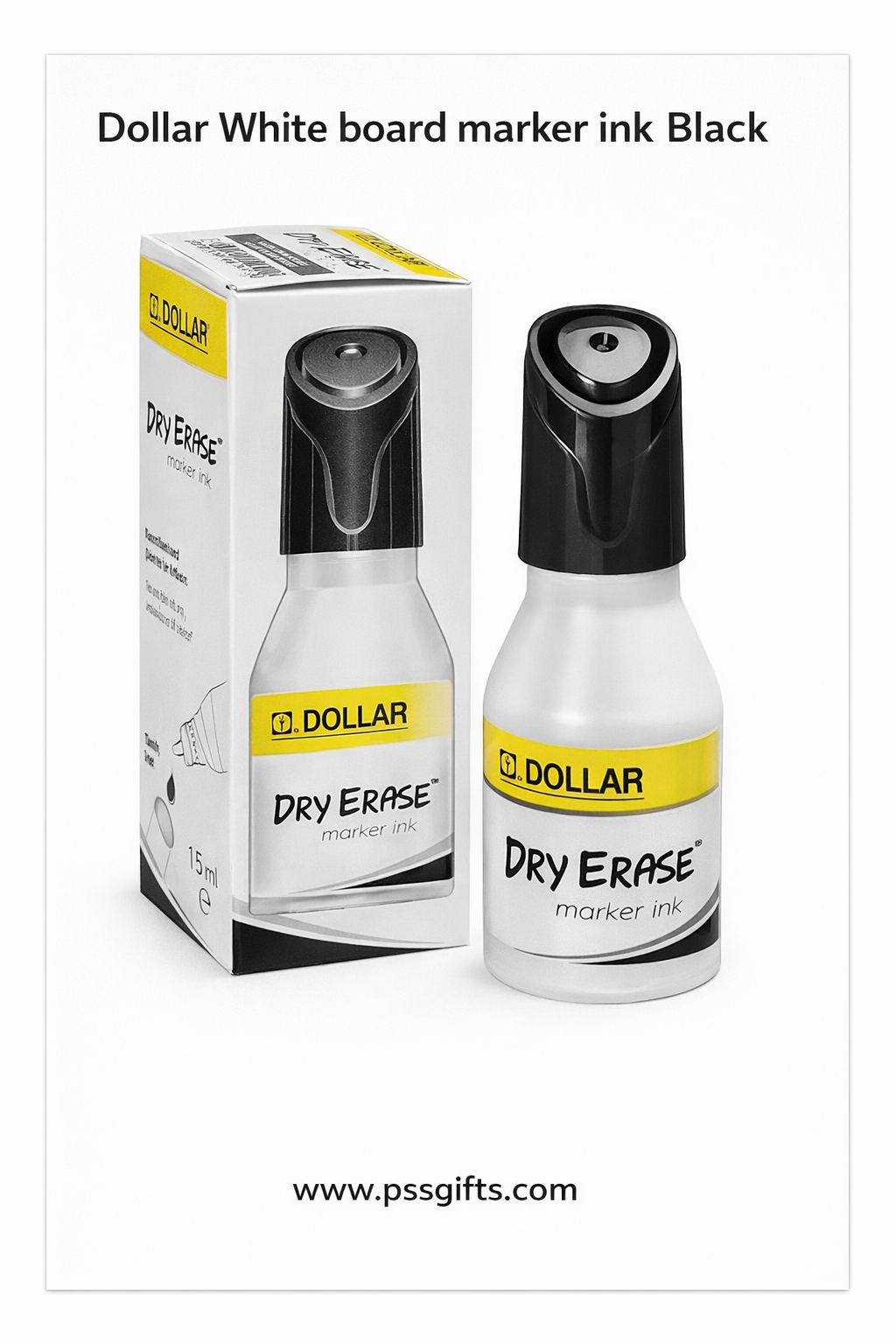 Dollar WB Marker Ink Black