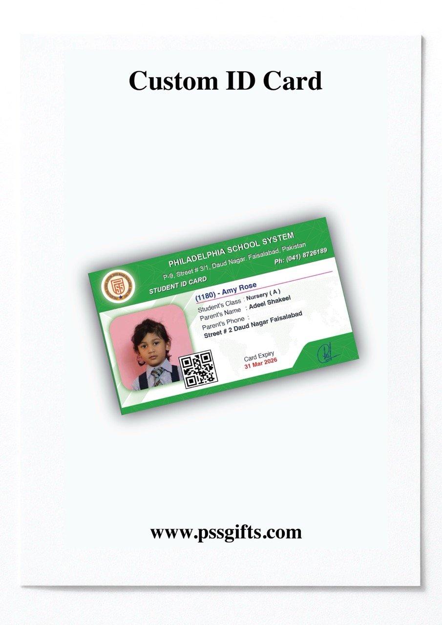 Custom ID Card (only card)