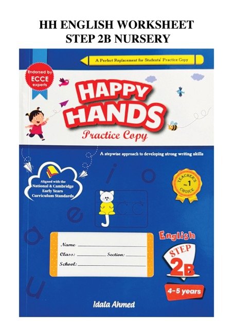 HH Nursery Class English Worksheet Step 2 B